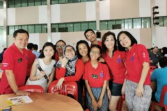 Bursary Award Ceremony Emcee Paige at Marsiling CC Bursary Award 2020