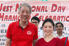 National Day Celebration NDP 2019 Singapore Female Emcee Paige National Day Celebration NDP 2019 with Mr Teo Chee Hean