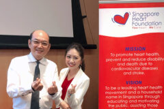Singapore Heart Foundation bilingual singapore female emcee Singapore Heart Foundation SHF