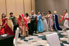 D&D D&D Theme Super Hero female emcee host