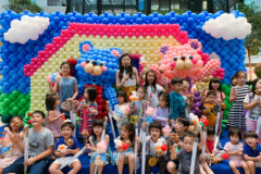 PA Balloon interest group bilingual PA Balloon interest group children event bilingual Singapore Female Emcee Paige Tuieng